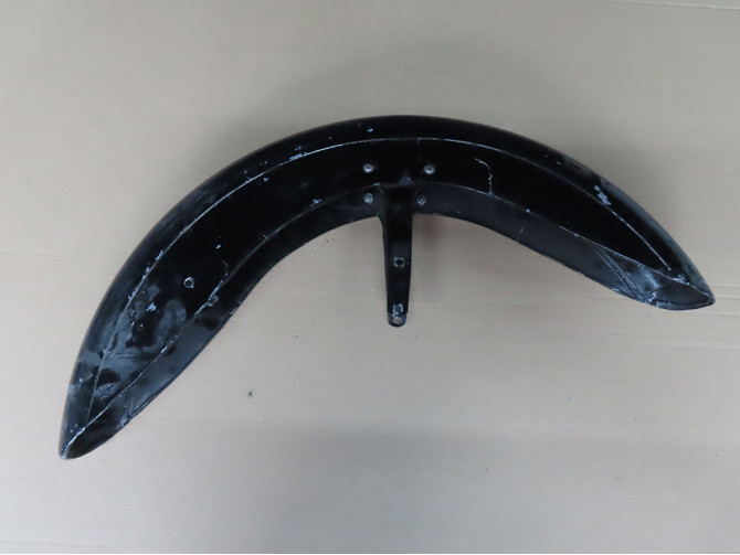 Front mudguard Puch VS50 incl. mudguard supports original 2nd hand photo
